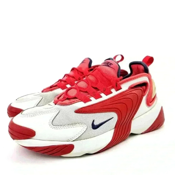 Nike Zoom 2K Off White University Red - 8/9.5 - Picture 2 of 9
